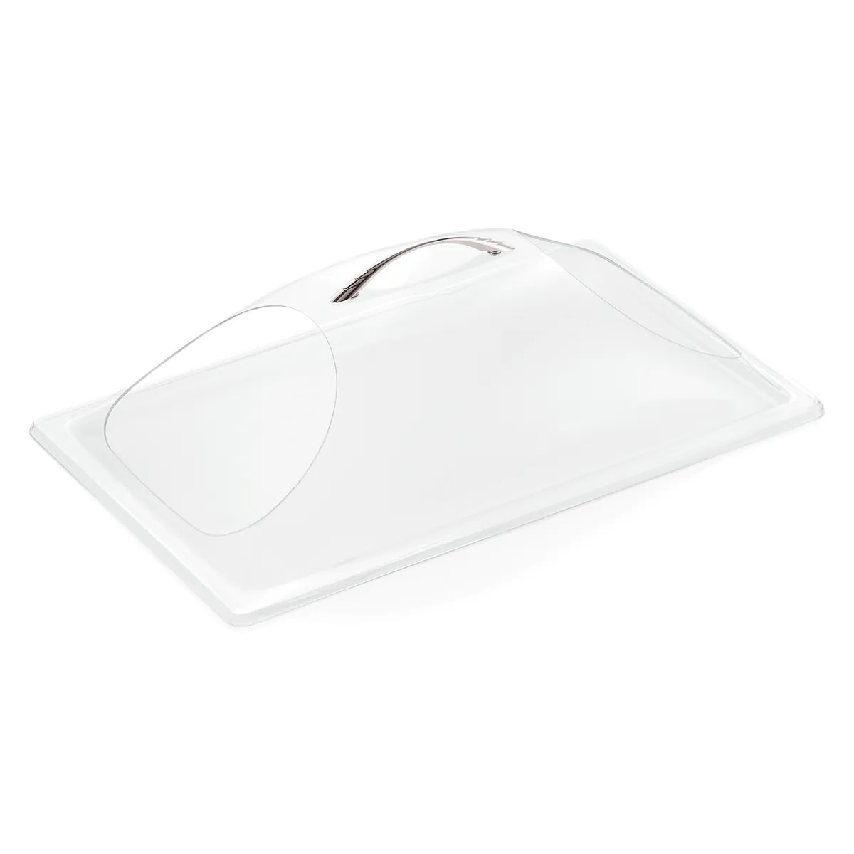 Kuppelhaube GN 1/1, 2 Seitenausschnitte, Polycarbonat