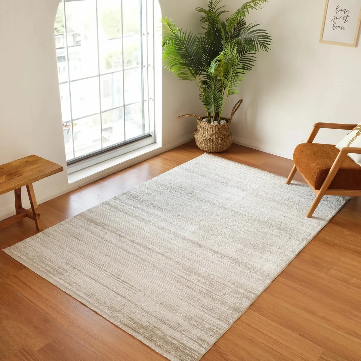Kaschmir Teppich 7/24 Elegante Sole 160x230 cm