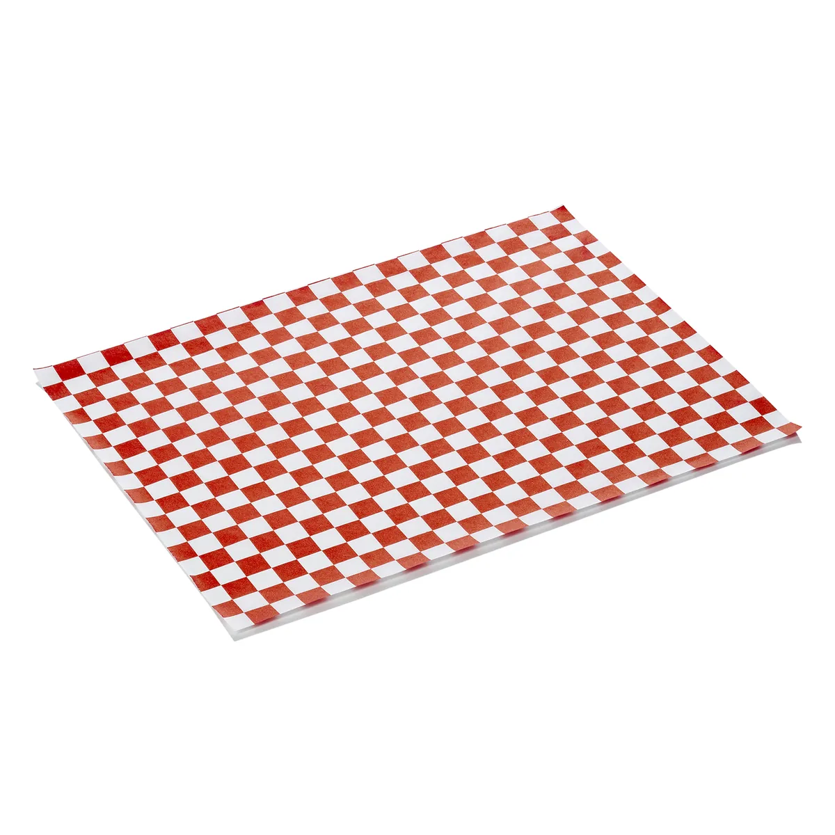 Burgerpapier Rot Weiss Set WRAP & GO, Größe wählbar, Set á 1000 Stück, Fettpapier