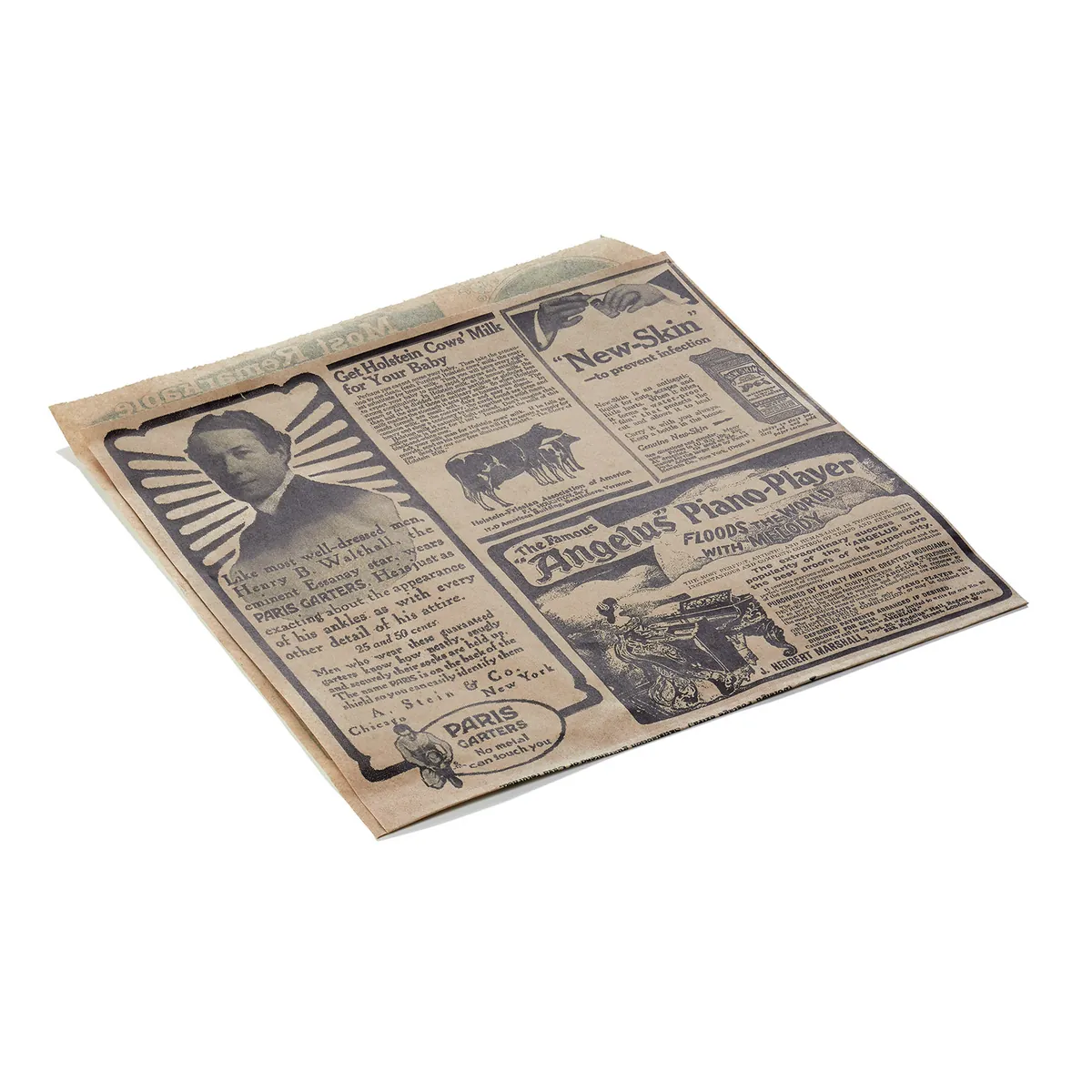 Takeawaytüte Times Brown Set WRAP & GO, Größe wählbar, Set á 1000 Stück, 2-seitig geöffnet, Fettpapier