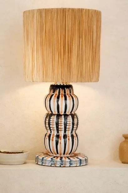 Lampe "Grand Hotel Bella Bella Napoli" - 67cm