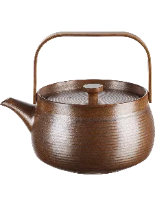 ASA Teekanne mit Holzgriff japandi, braun, 1,5 Liter n