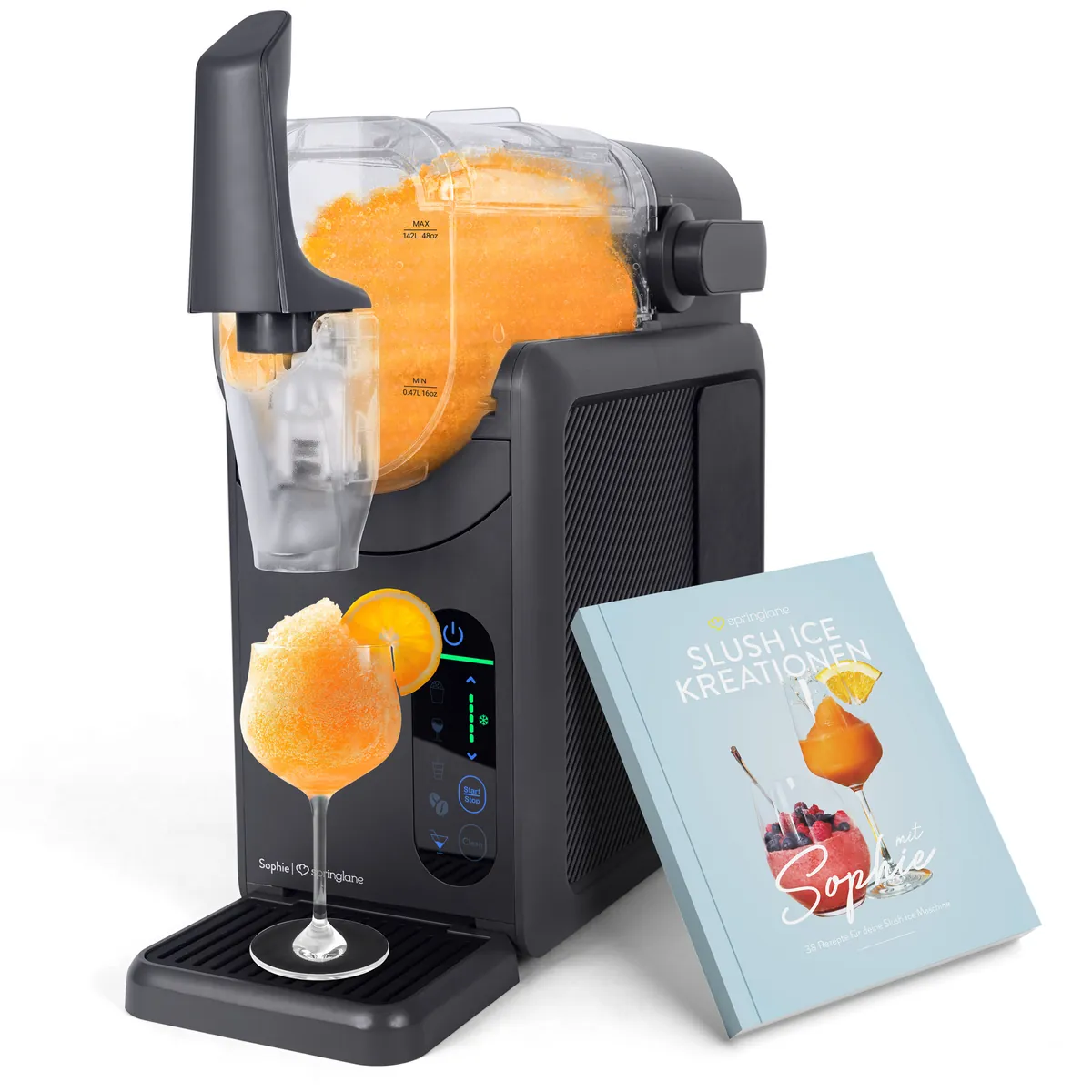 Slush-Eismaschine Sophie 2 Liter - Anthrazit oder Weiß