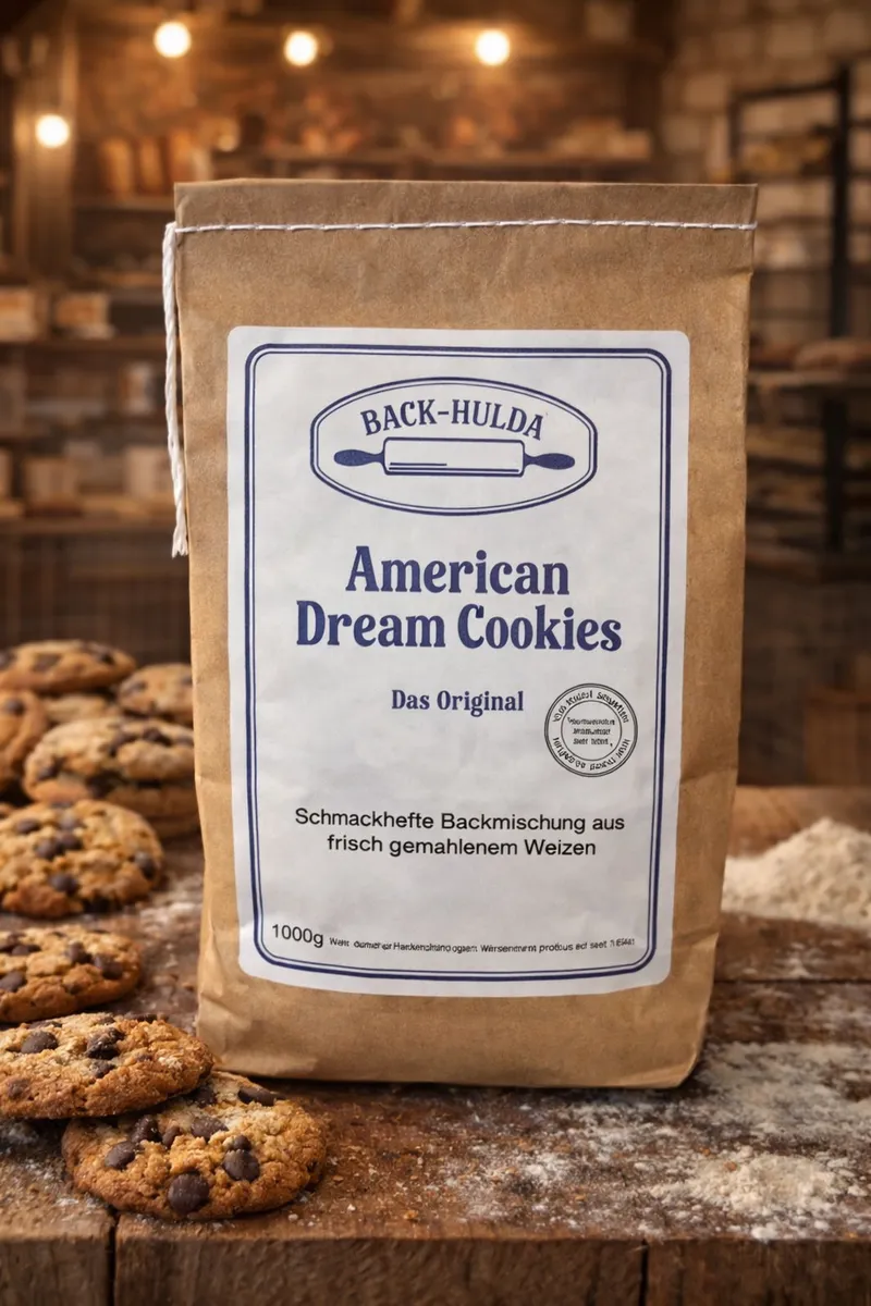 American Dream Cookies-Frisch aus der Mühle! Je nach Größe 30-70 Stück.