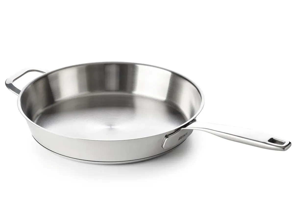 BEKA Bratpfanne MAESTRO 32 cm Edelstahl Pfanne unbeschichtet