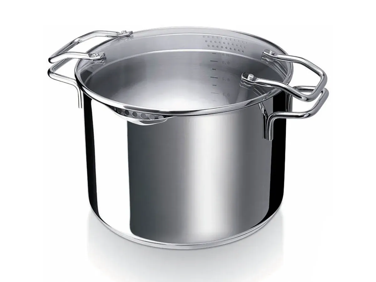 BEKA Abgießtopf EMPORO 24 cm 7,6L mit Abgießdeckel