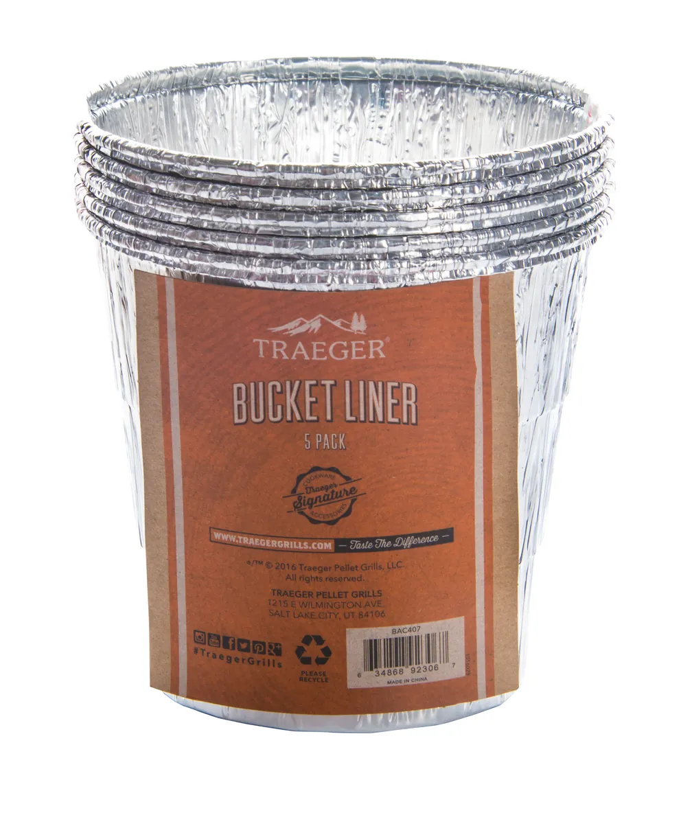 Traeger ALUMINIUMEINSATZ FÜR FETTAUFFANG-EIMER  - 5 PACK