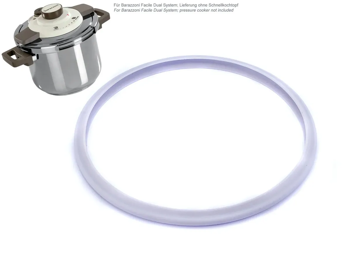 BARAZZONI Silikon-Dichtung für FACILE DUAL SYSTEM Schnellkochtopf 22 cm