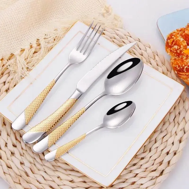 Besteckset 18/10 Edelstahl | DEKOR (zwei Varianten und Sets)