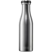 Isolier-Flasche, Edelstahl, 0,5 L