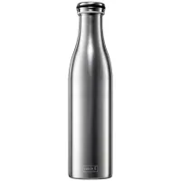 Isolier-Flasche, Edelstahl, 0,75 L