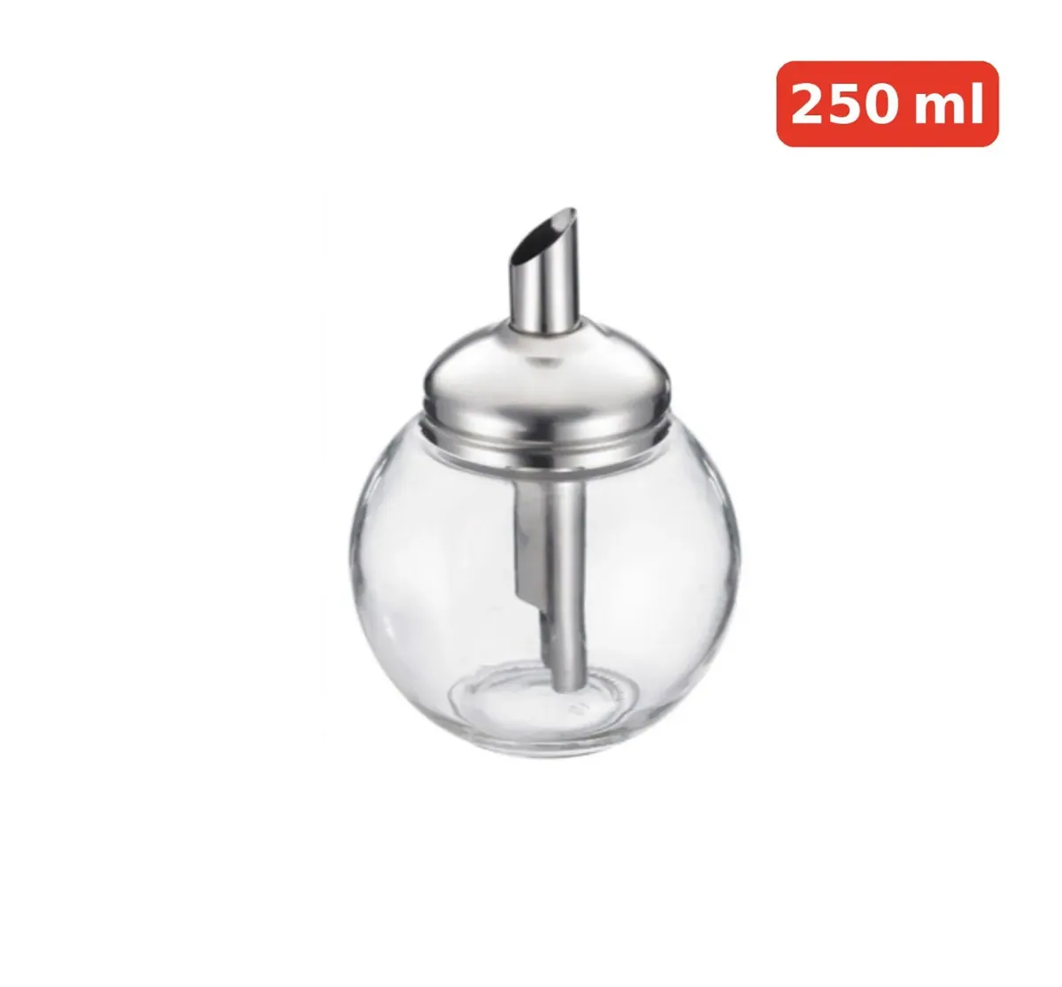 Zuckerdosierer »Roma« – 250 ml • stilvolles Design & Edelstahldosierer • ideal für Haushalt & Gastronomie