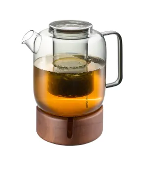 Gefu Teekanne TREVIO mit Stövchen, 1500 mL