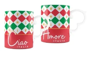 Kaffeebecher Bialetti Ciao Italia 300 ml