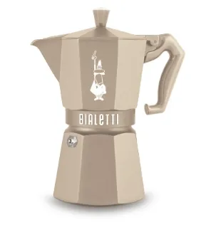 Bialetti Moka Express Exclusive Induktion 3 – 6 Tassen – Crème
