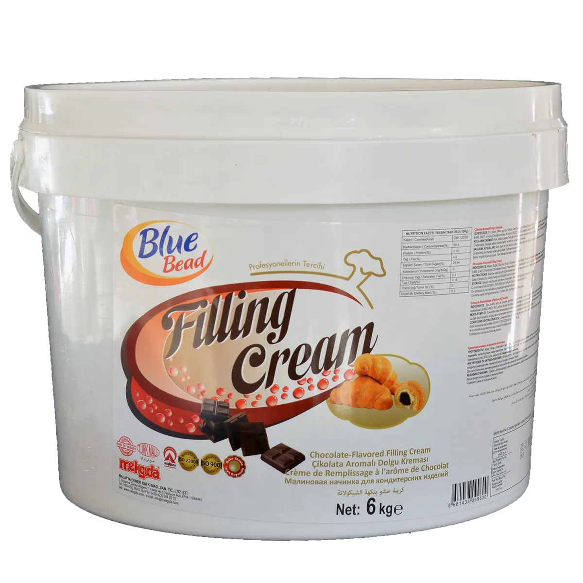 Füllcreme Schokolade 6kg