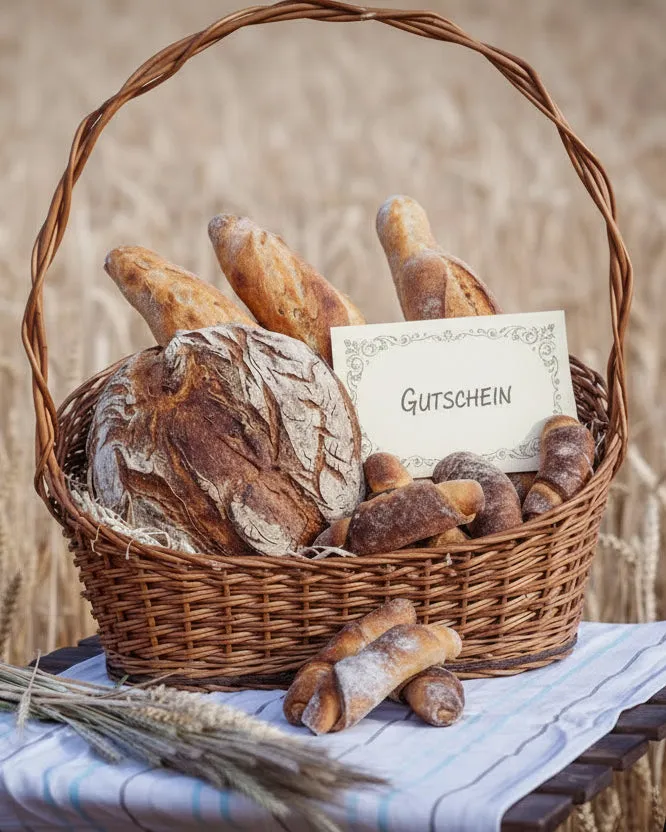Gutschein für einen Brotbackkurs