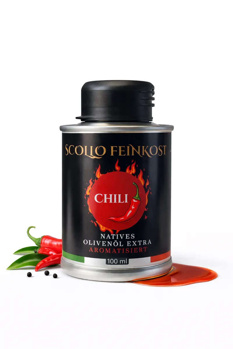 Aromatisiertes Olivenöl 100ml Chilli
