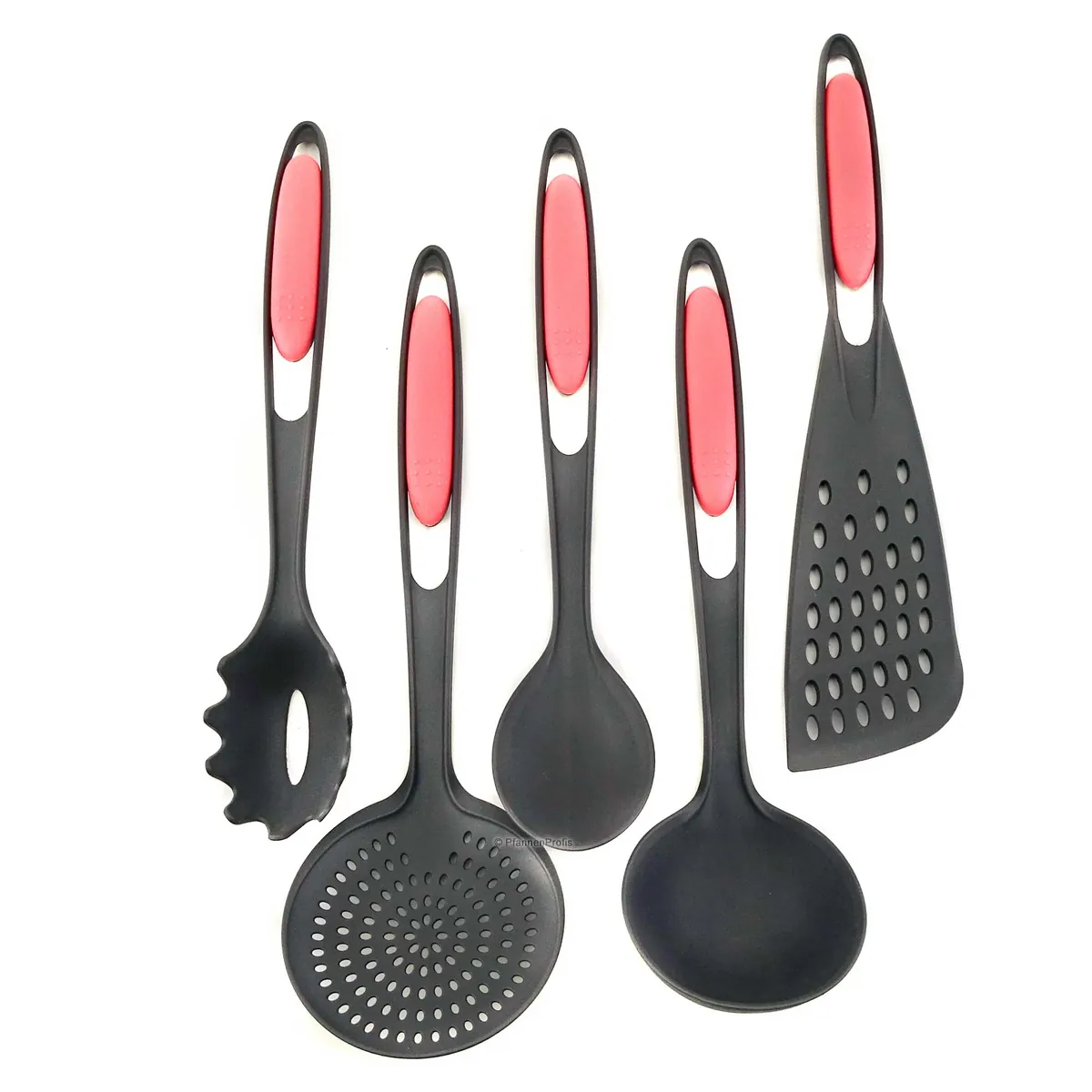 CASTEY Küchenhelfer-Set 5-tlg. aus hitzebeständigem Kunststoff