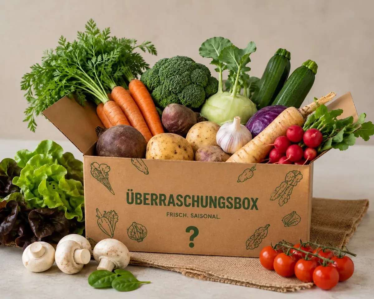Überraschungs-Box - grüner Input für kreative Köche!