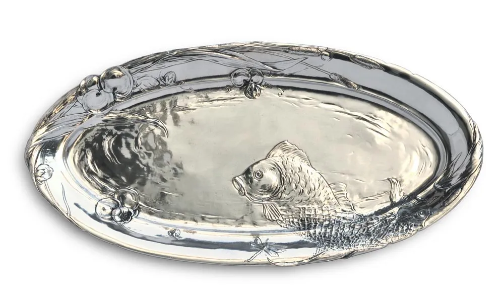 Cosi Tabellini Servierplatte oval Fisch PESCO 49,5 x 26 cm