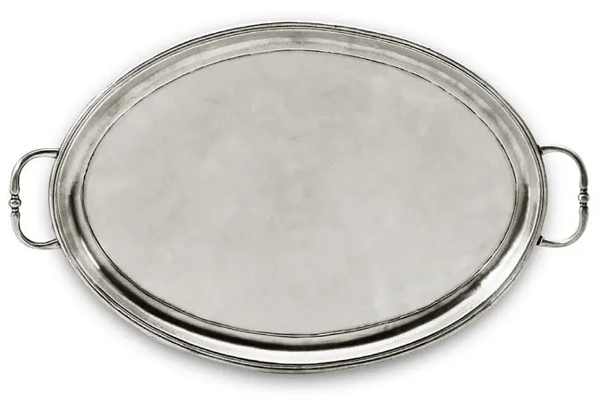 Cosi Tabellini Tablett MEDIEVAL oval 41 x 29 cm