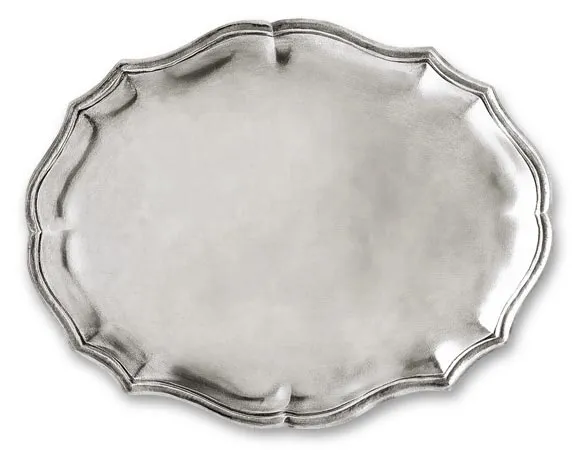 Cosi Tabellini Tablett oval BAROCCO 25 x 19 cm