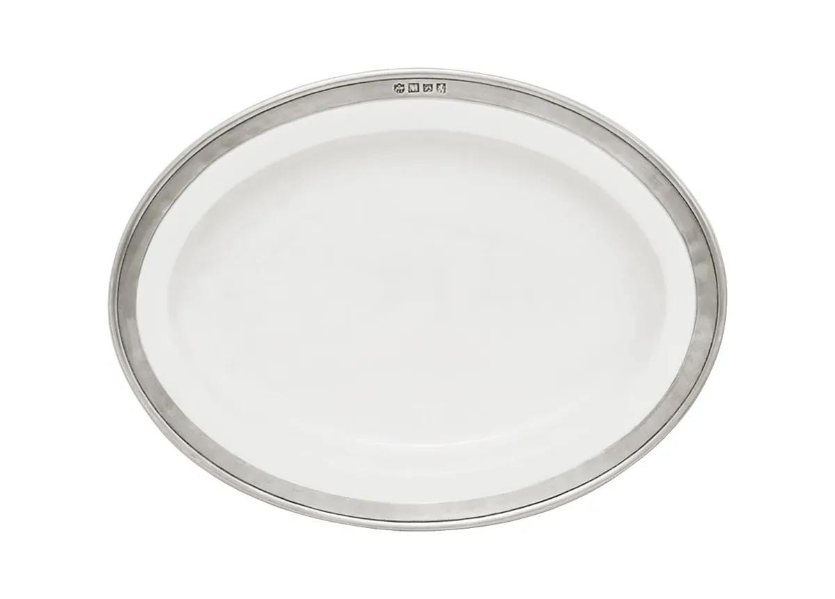 Cosi Tabellini Platte oval CONVIVIO 37x27 cm