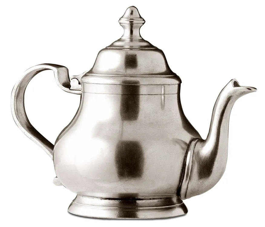 Cosi Tabellini LORETO Teekanne 0,8 L aus Zinn