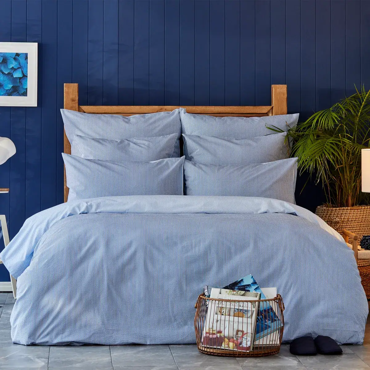 Nautica Darya Bettbezug-Set, 135x200+80x80 Cm