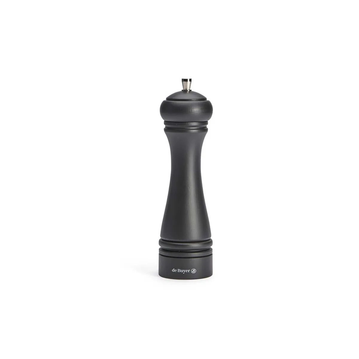 DE BUYER Pfeffermühle JAVA Holz schwarz matt 21 cm