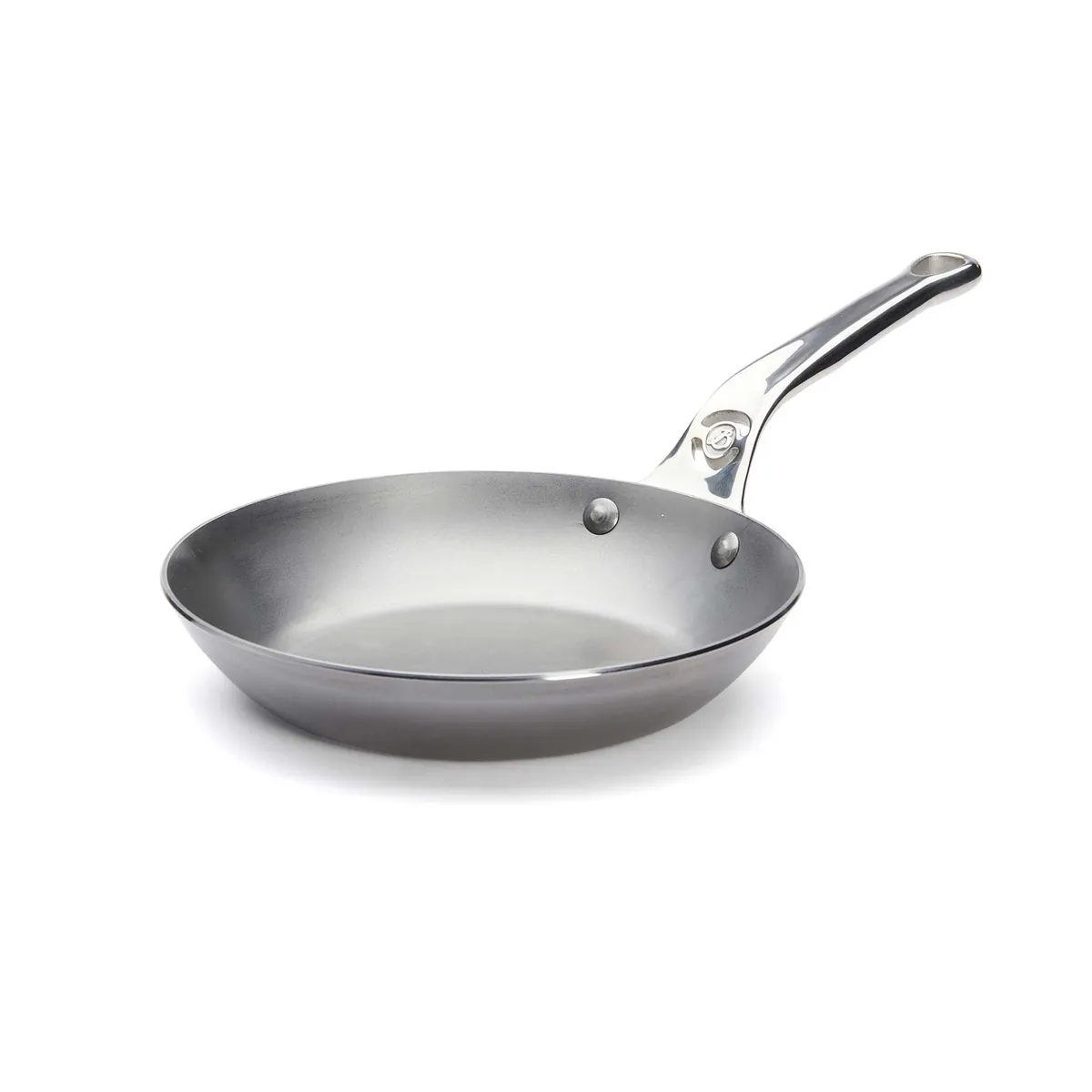 DE BUYER ofenfeste Eisenpfanne MINERAL B PRO 20 cm Karbonstahl mit Edelstahlgriff