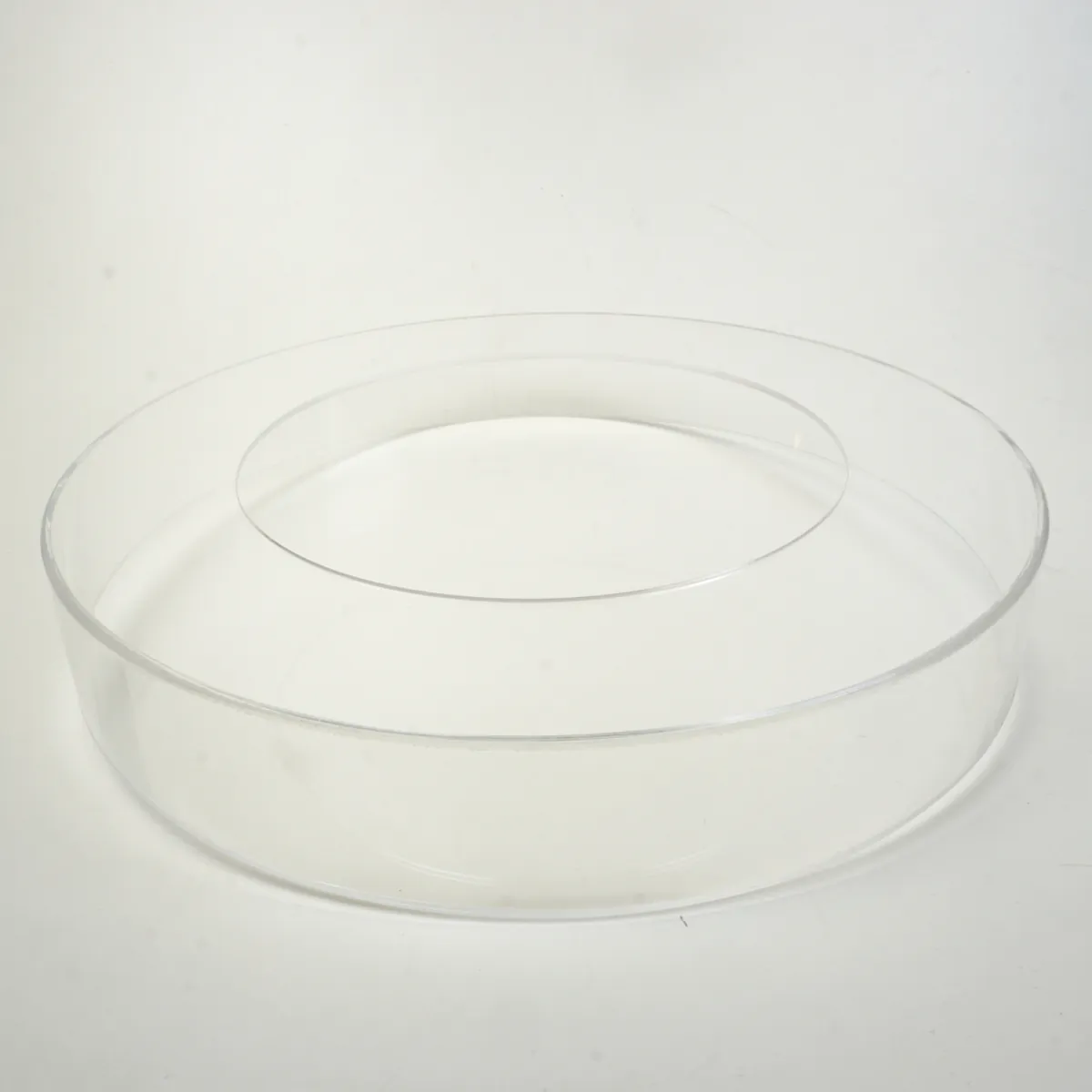 Durchsichtiger Tortendummy Durchmesser 30cm Höhe 5cm Tortentrenner Acryl