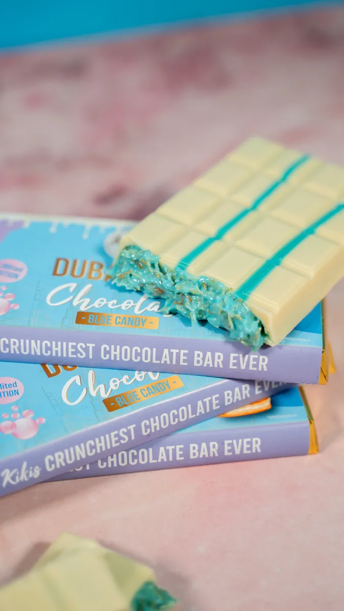 Kikis Dubai Style Chocolate - Blue Candy 🍫