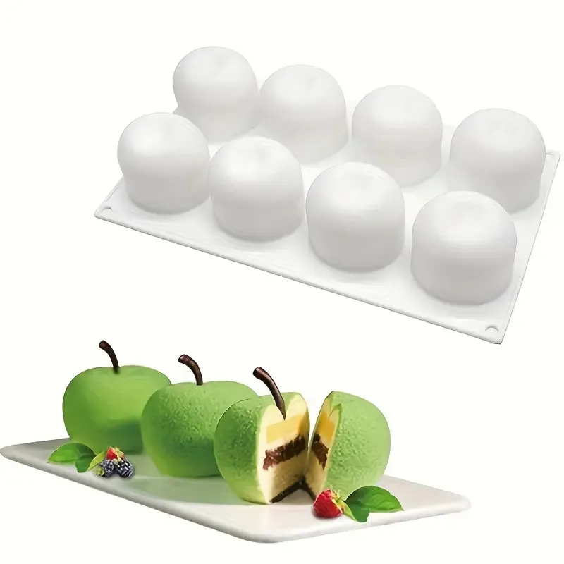 Silikonform Apfel  8er im Cedric Grolet Style