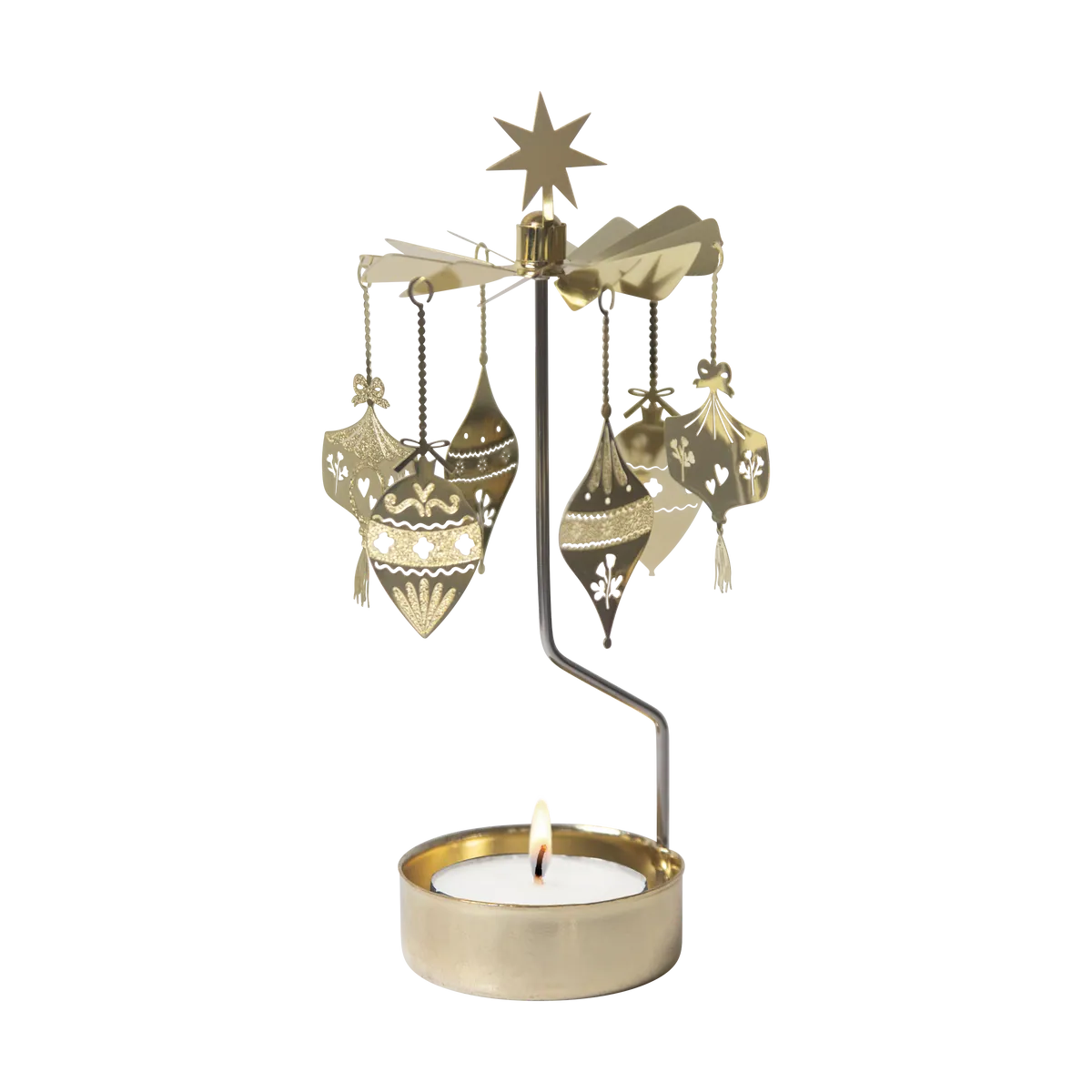 Kerzenspiel ORNAMENTE gold