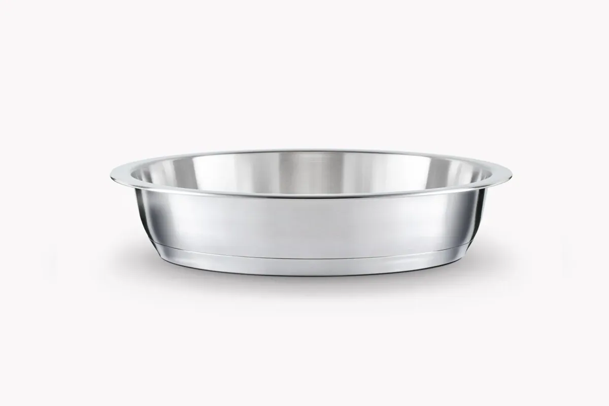 nesto Edelstahl-Pfanne Ø 24 cm x 5,9 cm, unbeschichtet