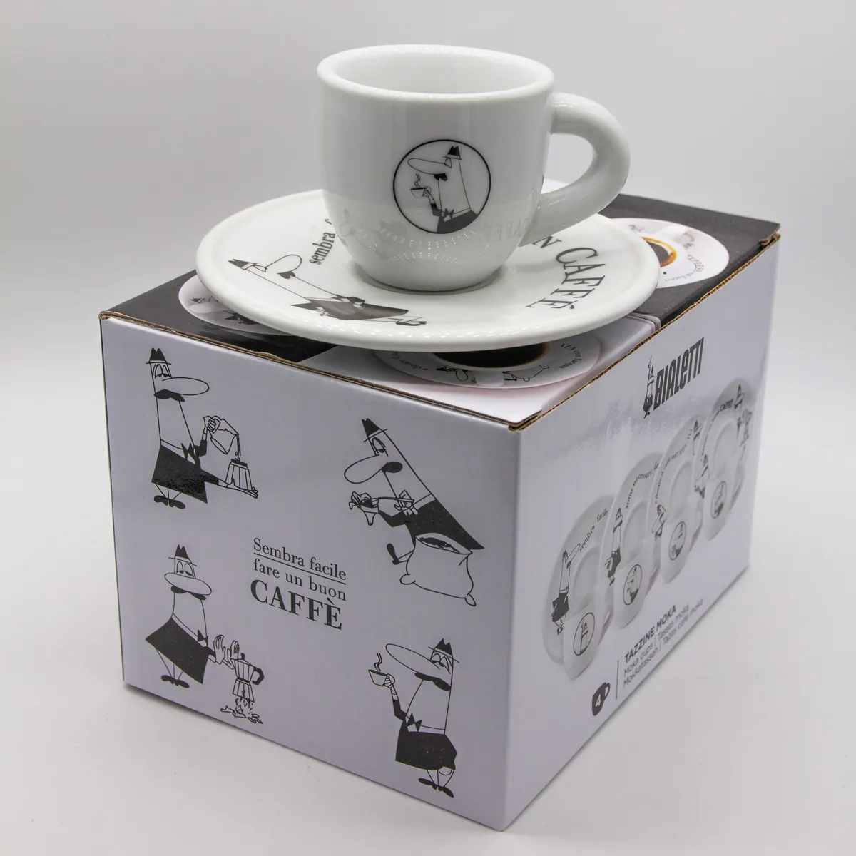 Esspresso Tasse Set 4 Carosello