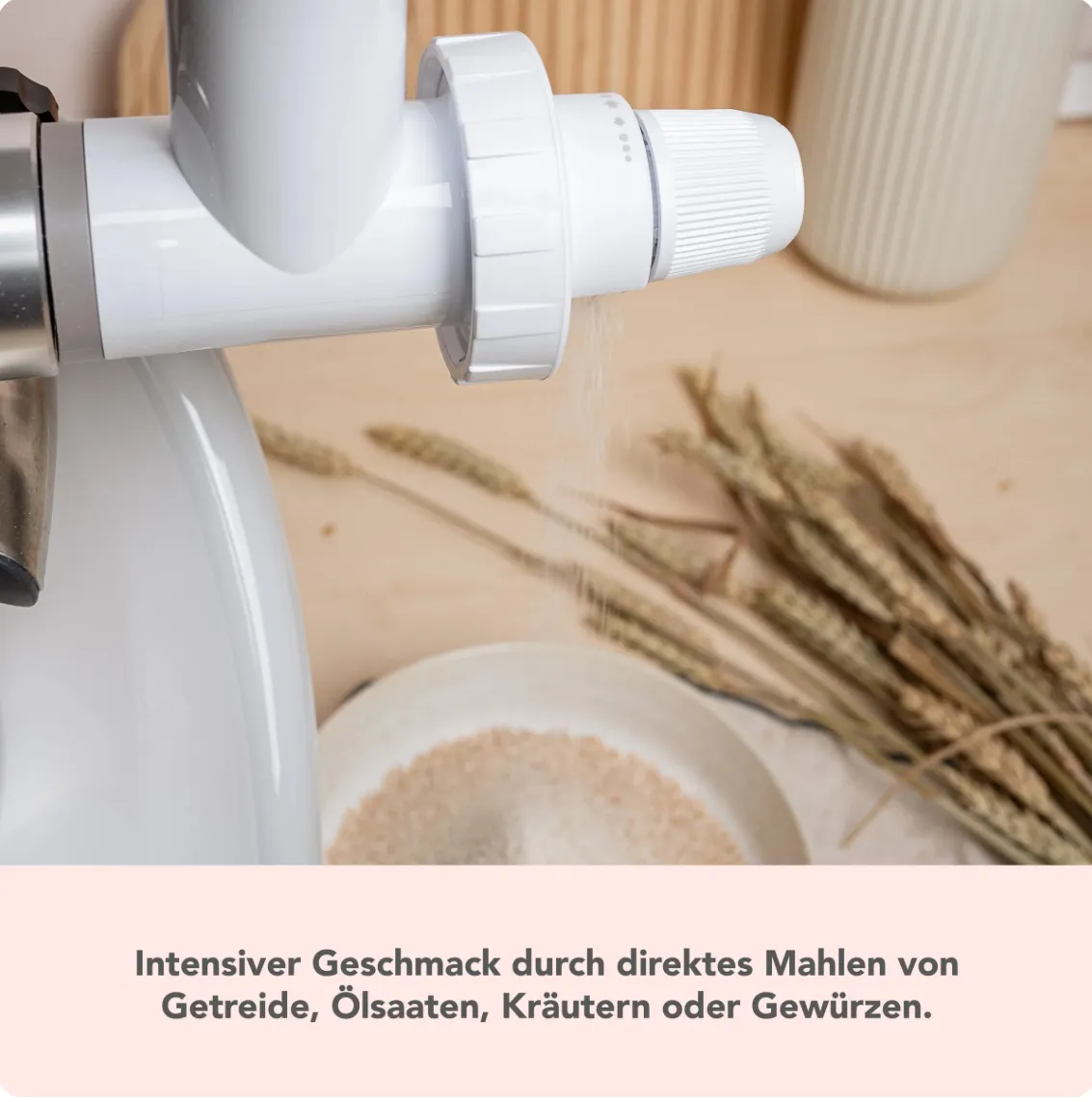 WunderCentix® Starter-Set "Getreidemühle" für TM6, TM5 & Kitchenaid