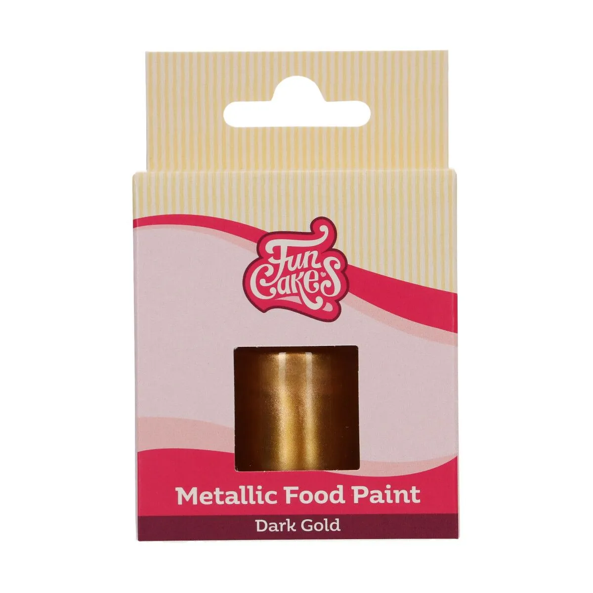 FunCakes Metallic Lebensmittelfarbe Dunkelgold 30 ml