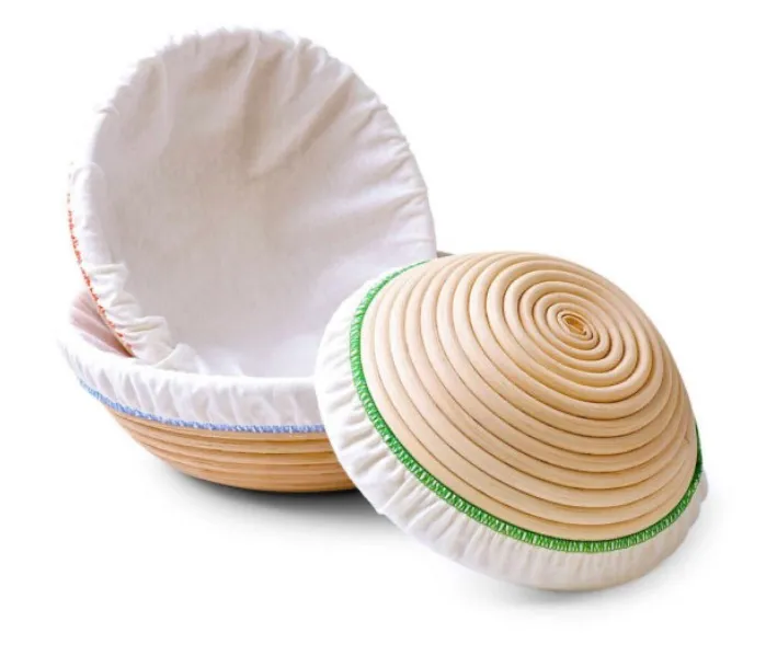 Cleanbake Textileinlage für Gärkörbchen Rund.Für 500g-1000g Teig