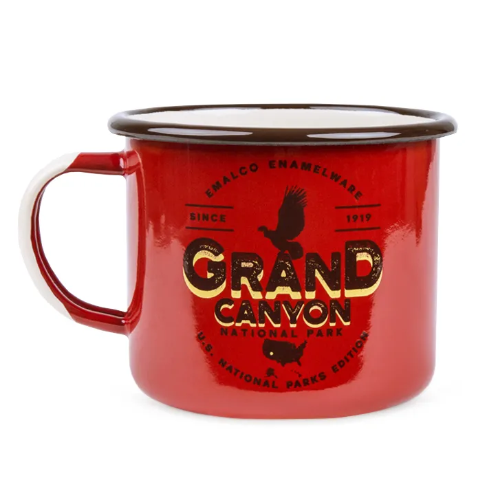 U.S. NATIONAL PARKS Serie | Emaillebecher XL 650ml | Modell