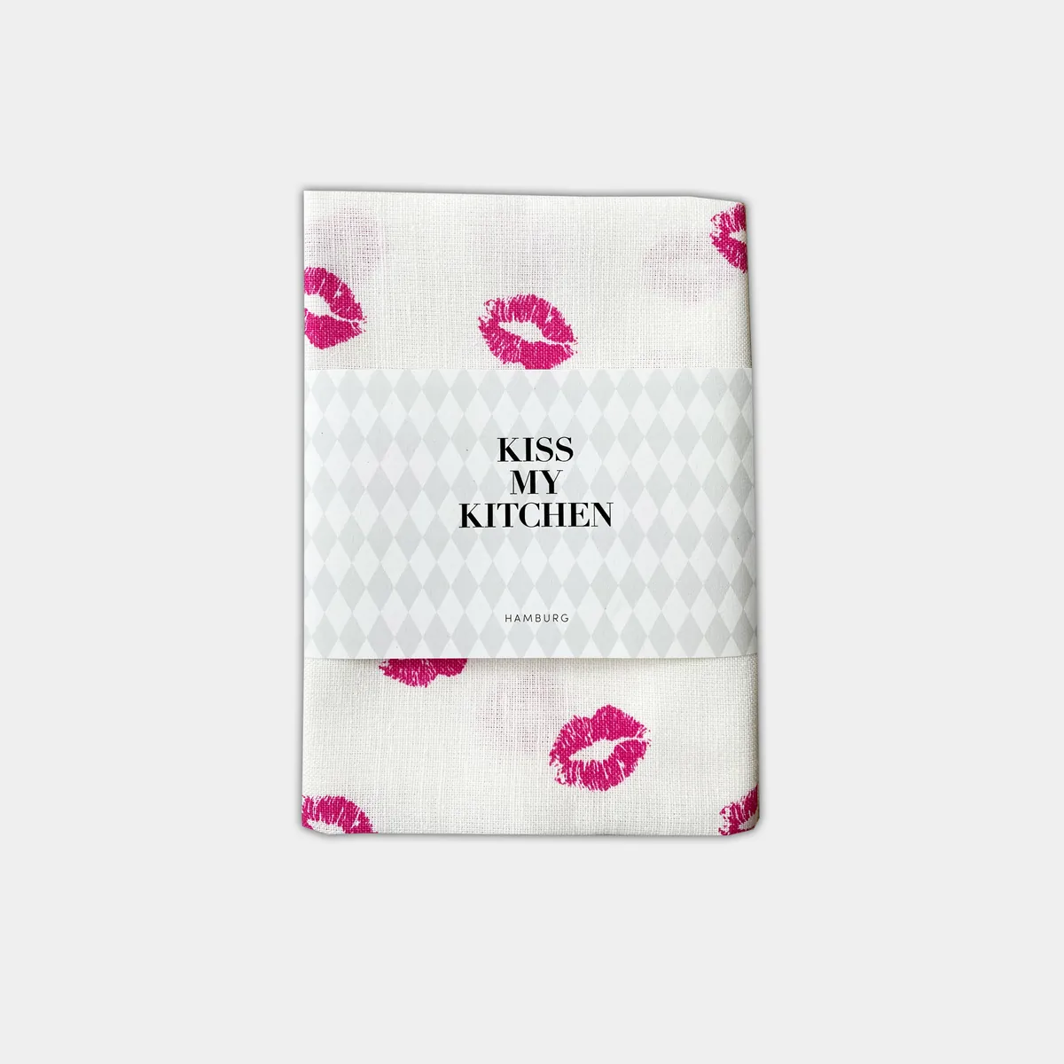 WO Geschirrtuch, Kiss pink, 4 Stck.