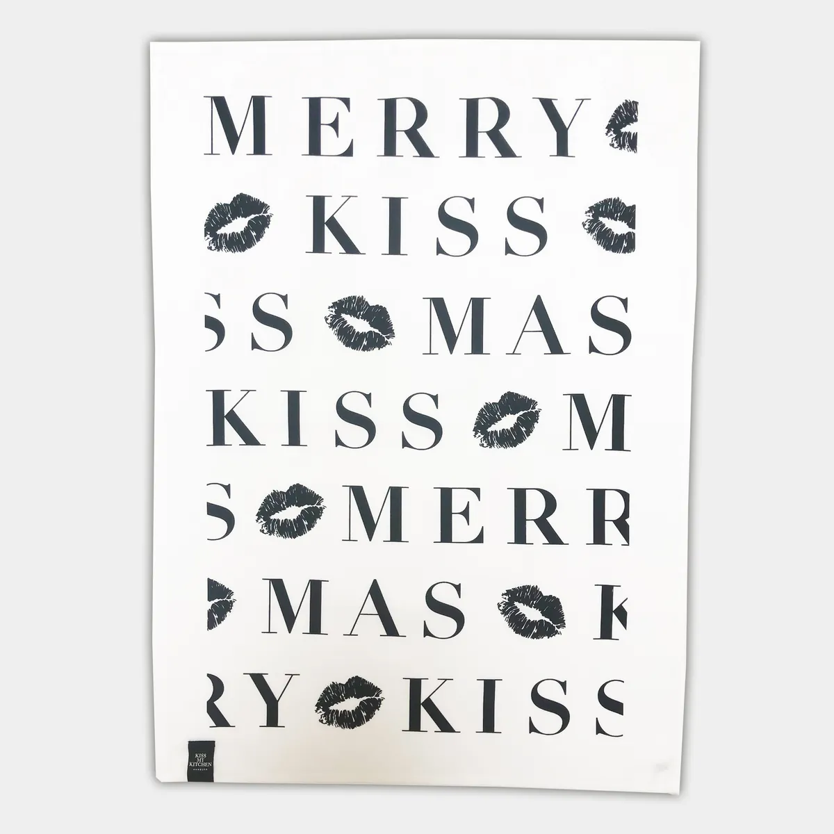 WO Geschirrtuch, MerryKissmas 1, 4 Stck.