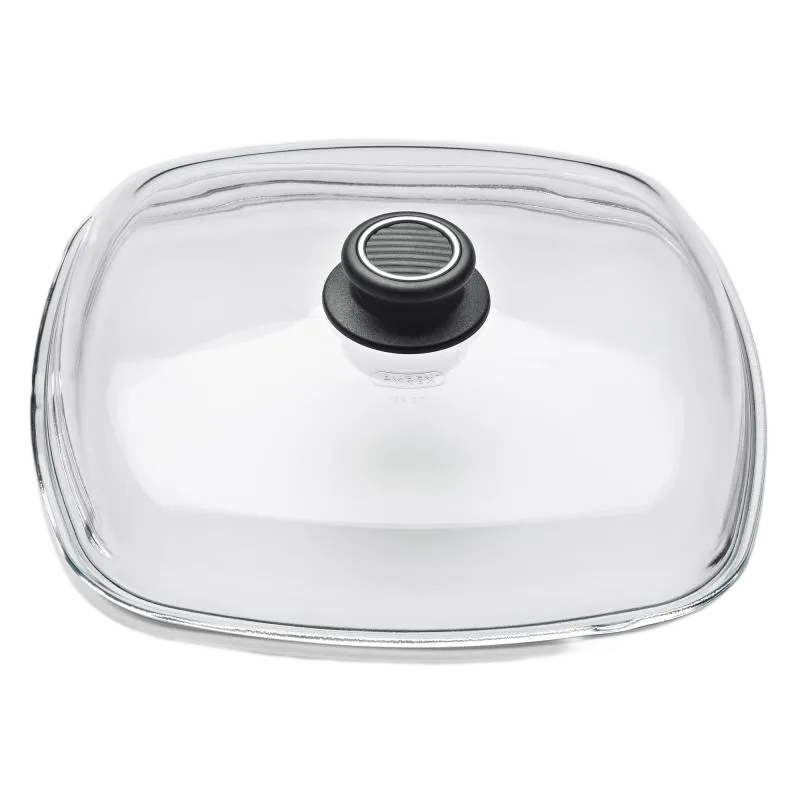 Sicherheits-Glasdeckel eckig (26-28cm)
