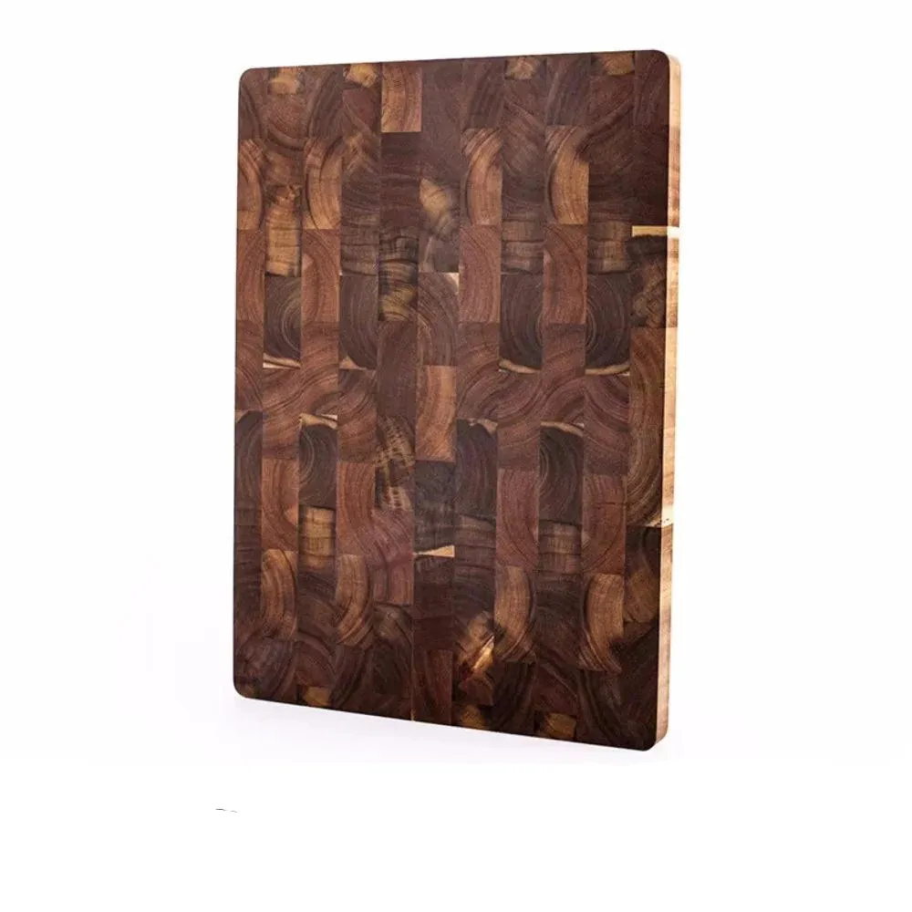 Großes Premium Akazienholz Schneidebrett (24x34x2,5 cm)