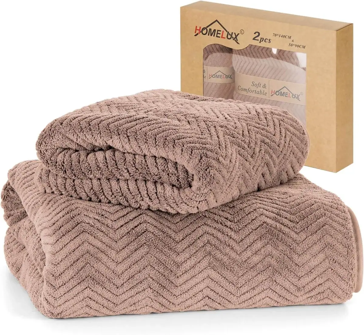 HOMELUX Handtuch Set 2 / 3 / 4 teilig Badetuch Set + Towel saugstarkes Frottiertücher Set