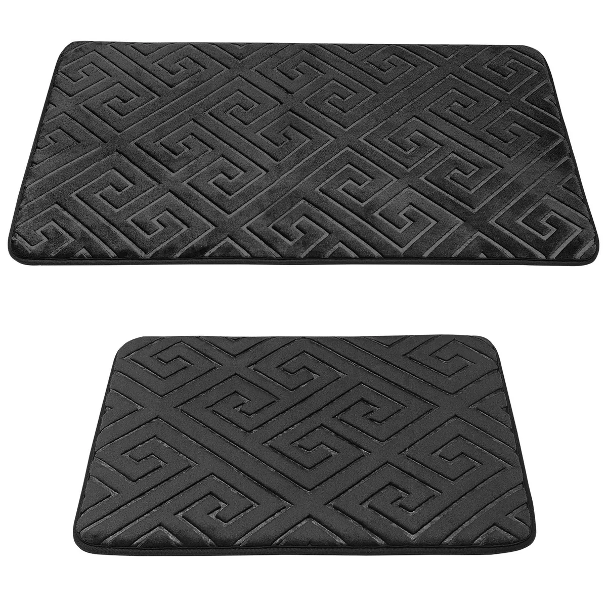 Badematte Rutschfeste Badematte Set Wasserabsorbierend Badteppich Set