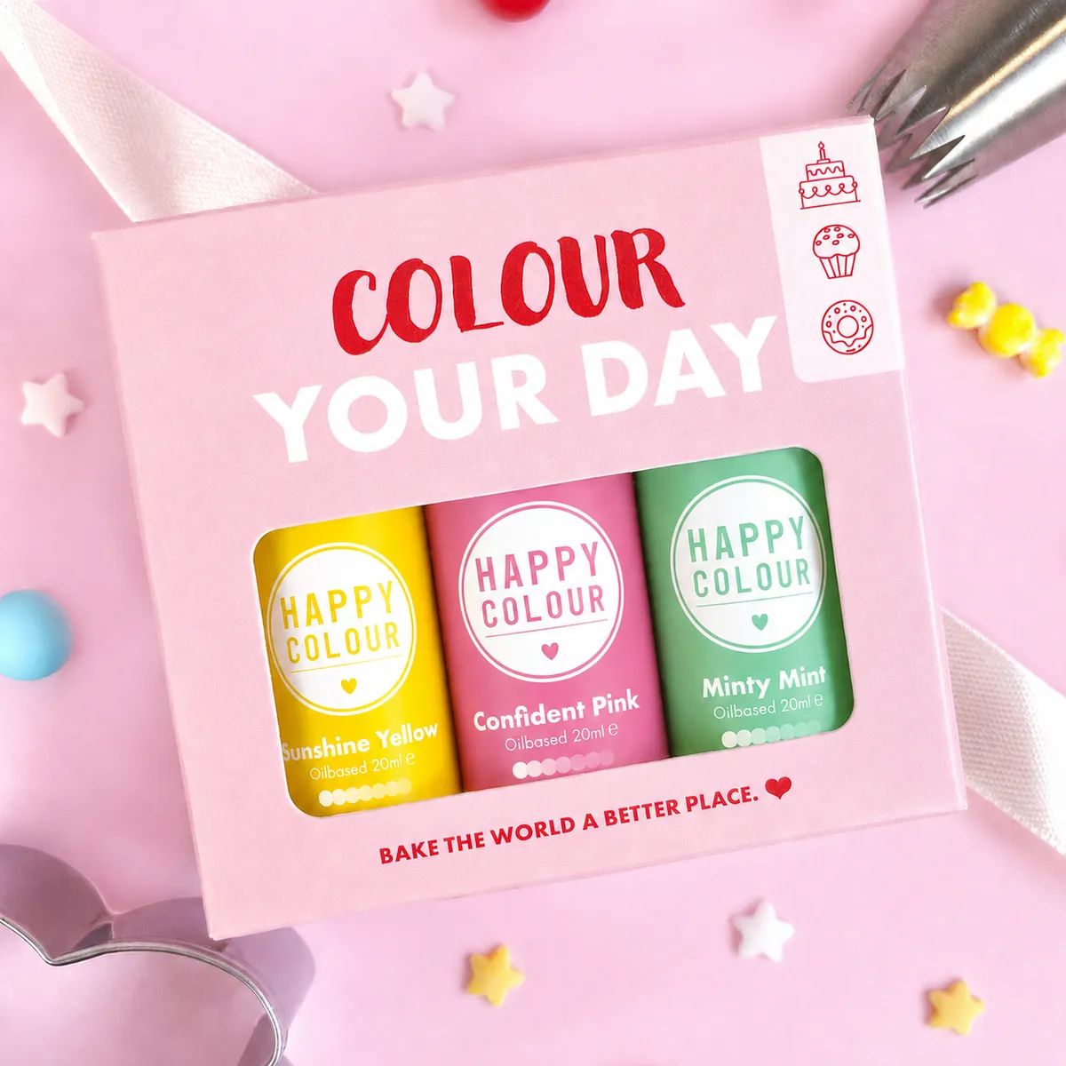 Happy Colour Trio Pastel Set
