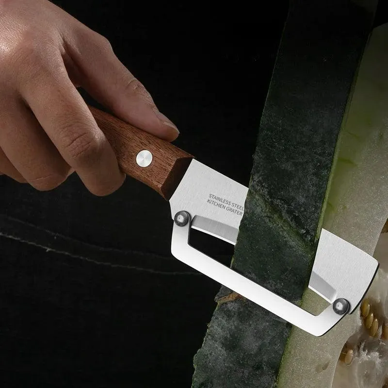 Hochwertiges Obst- Gemüsemesser mit Holzgriff